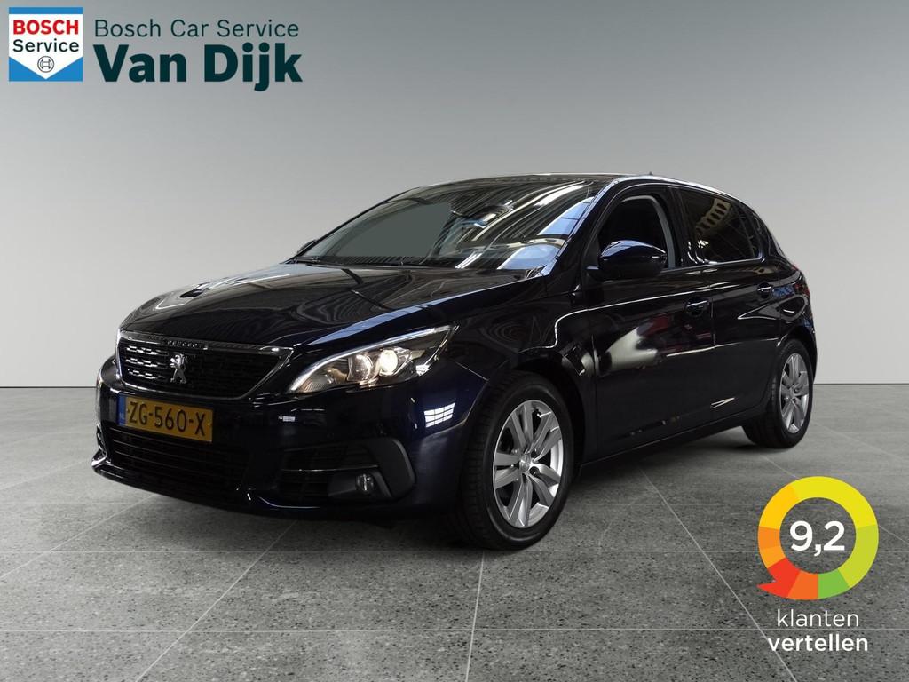 Peugeot 308 1.2 PureTech Panoramadak / 16.266 km !, Voorwielaandrijving, Gebruikt, Euro 6, Blauw