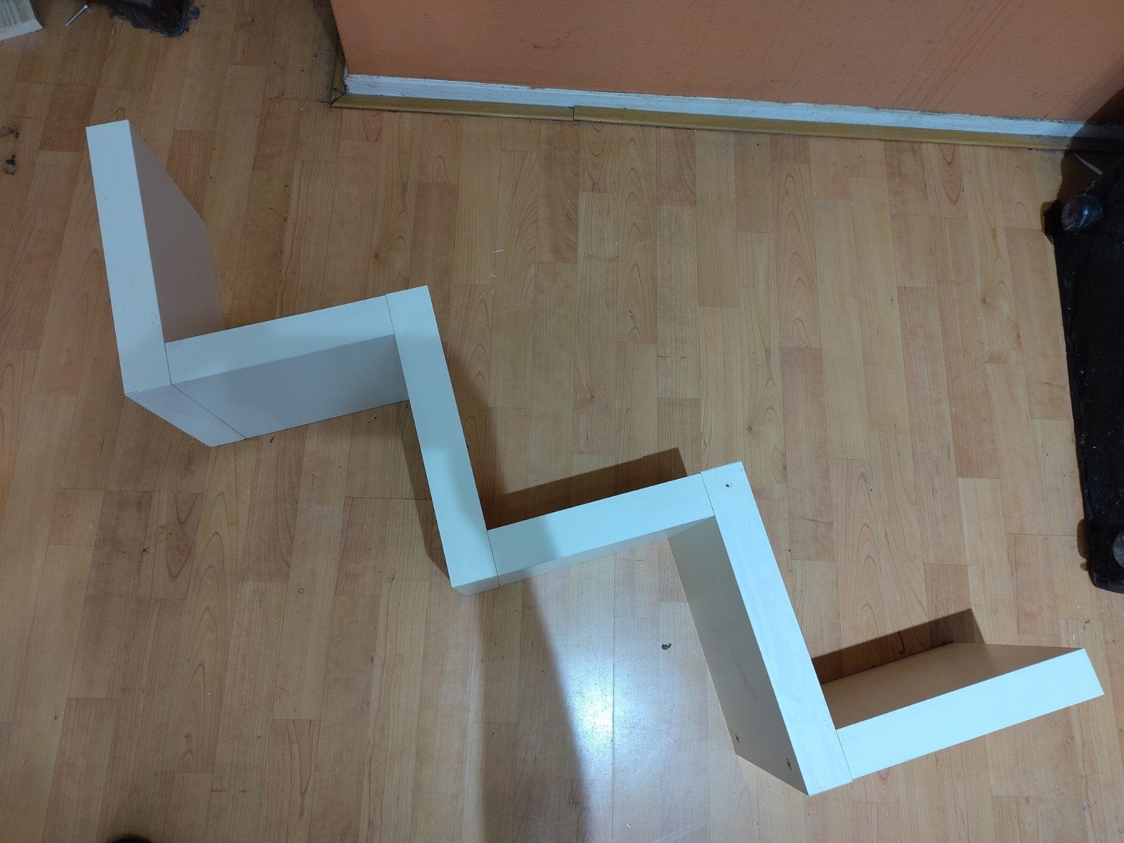 Ikea Lak zig zag wandplank 3 stuks, Ophalen