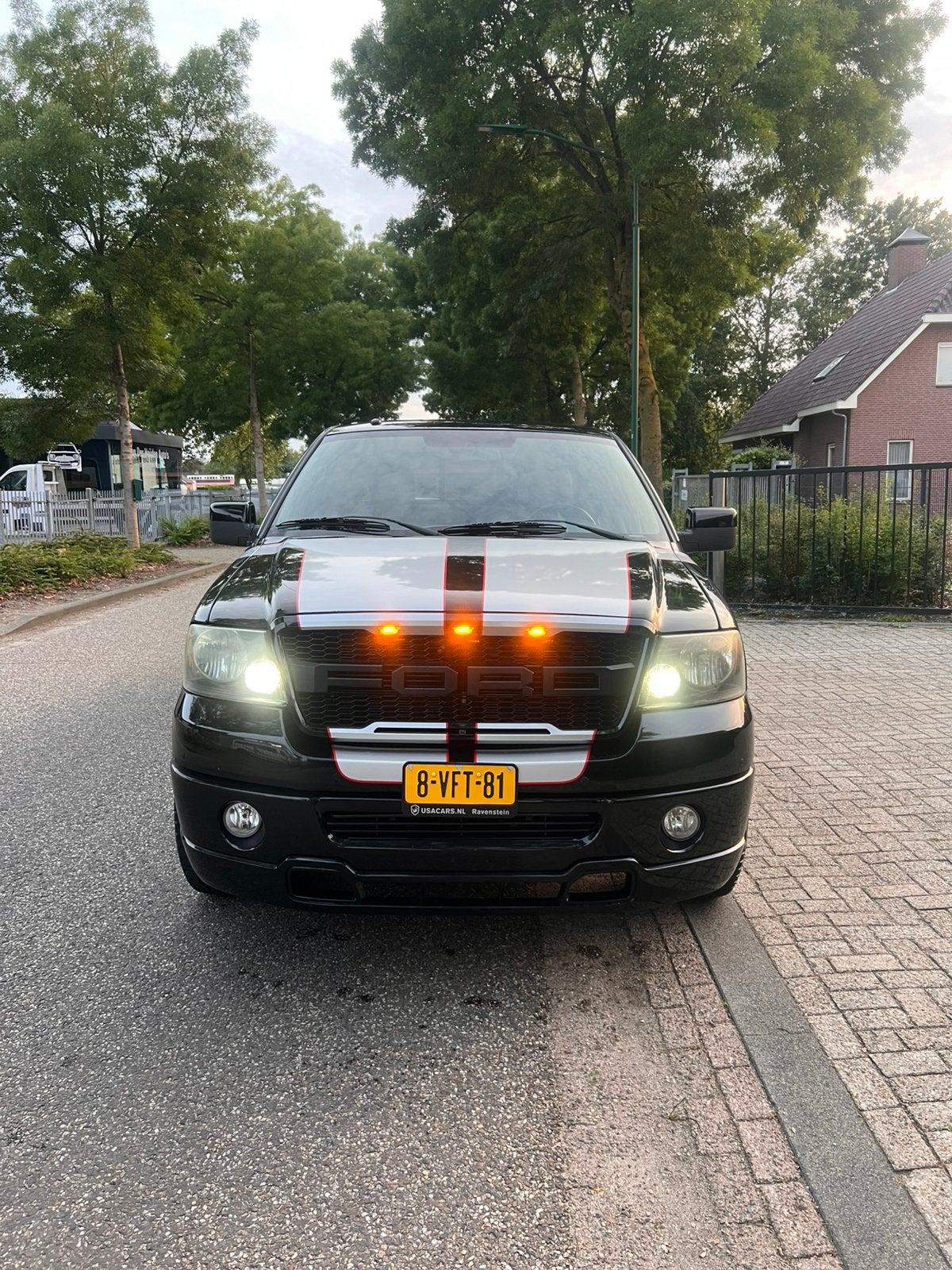 Ford F150 2008, Auto's, Automaat, Achterwielaandrijving, Zwart, Particulier