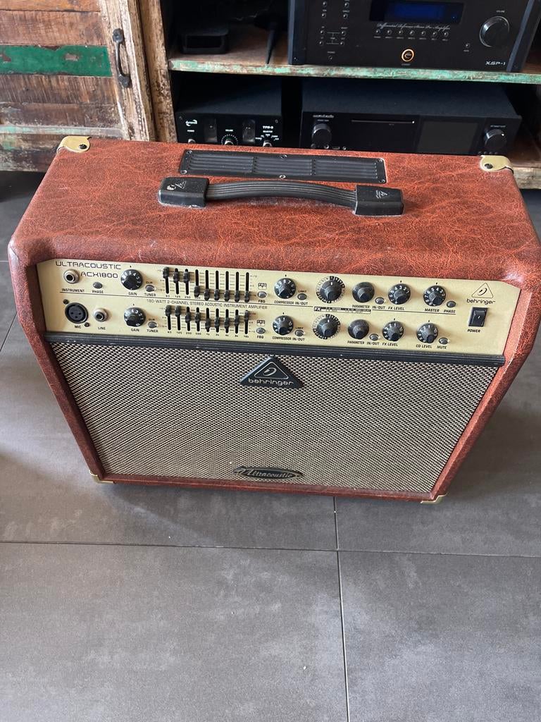 Ultracoustic ACX1800 Akoestische Versterker, Ophalen of Verzenden, Gebruikt