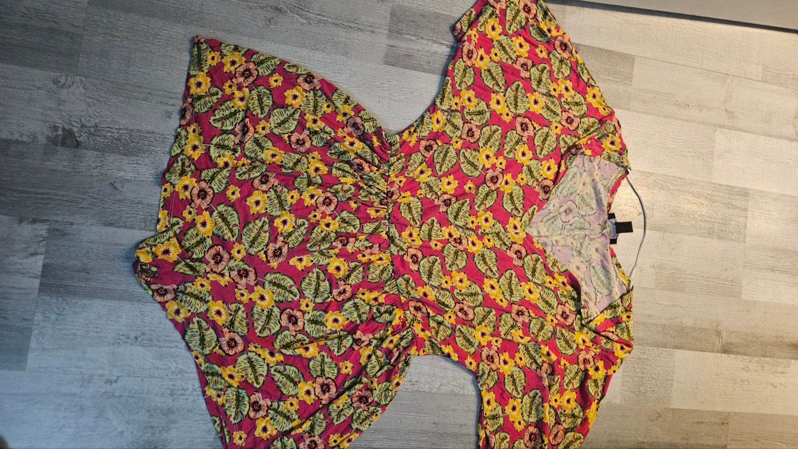 Primark bloemenprint jurk maat 38/40 (M), Maat 38/40 (M), Ophalen of Verzenden, Gedragen, Meerkleurig