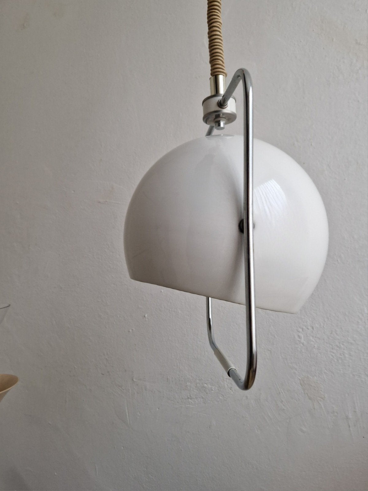 Vintage Gepo hanglamp space age mushroom bollamp design, Huis en Inrichting, Ophalen of Verzenden, Minder dan 50 cm