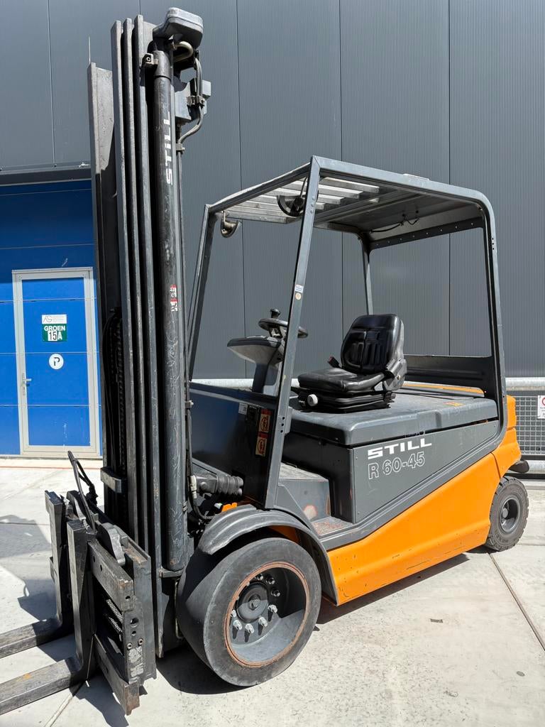 STILL R60-45 4500KG TRIPLEX 6,30M + VORKSPREIDER  9100UUR, Ophalen, Linde Toyota Hyster Komatsu Nissan jungheinrich Still Crown