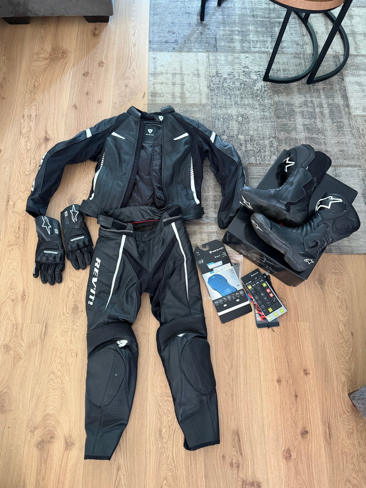Rev'it! Motorbroek maat 38(de rest is verkocht), Ophalen, Tweedehands, Dames, Combipak