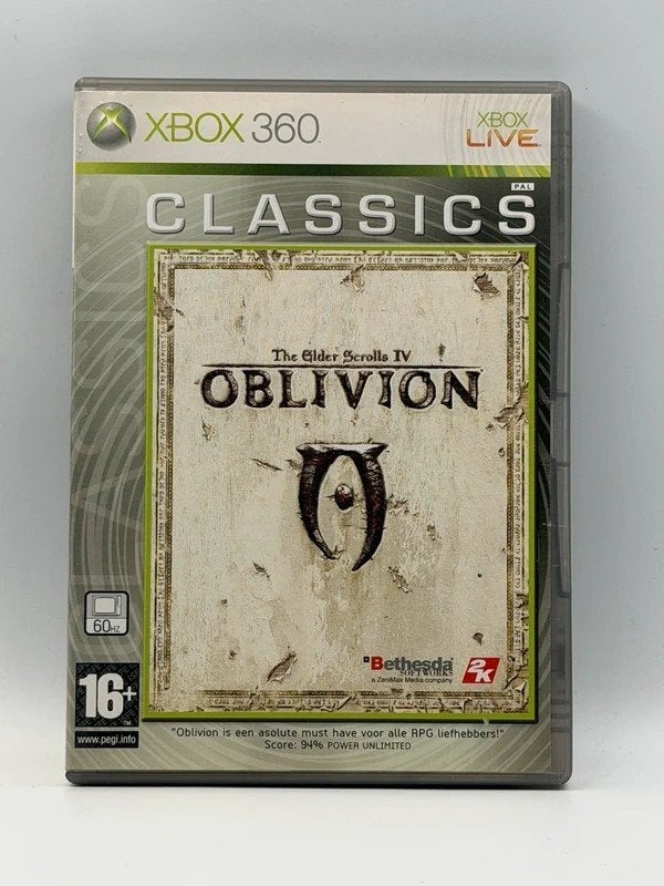The Elder Scrolls 4 Oblivion Xbox 360, Microsoft, Microsoft, Microsoft, 1 speler