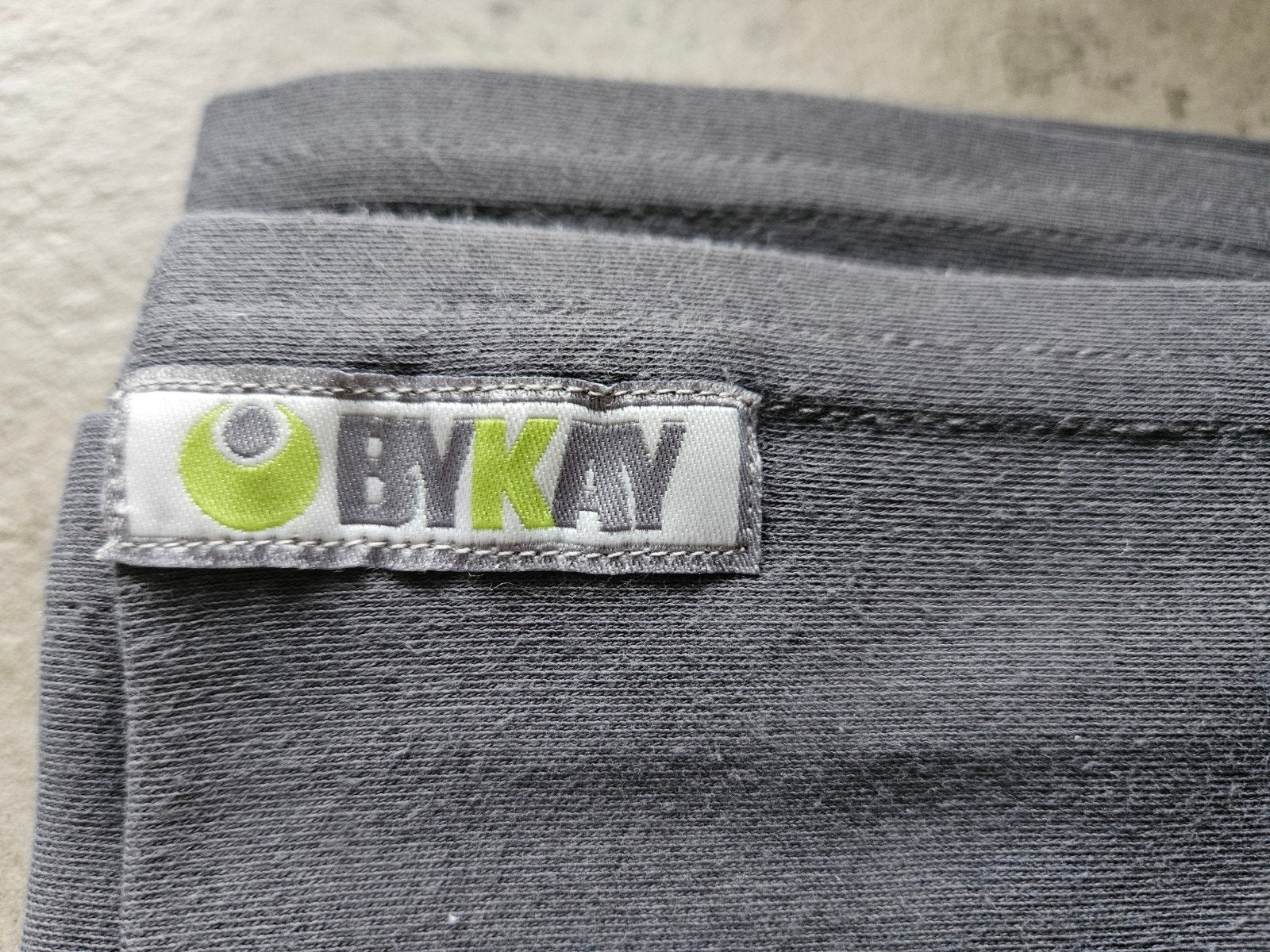 BYKAY draagdoek Stretchy Wrap Deluxe - antraciet - maat M, Ophalen, Zo goed als nieuw, Draagdoek, Overige merken