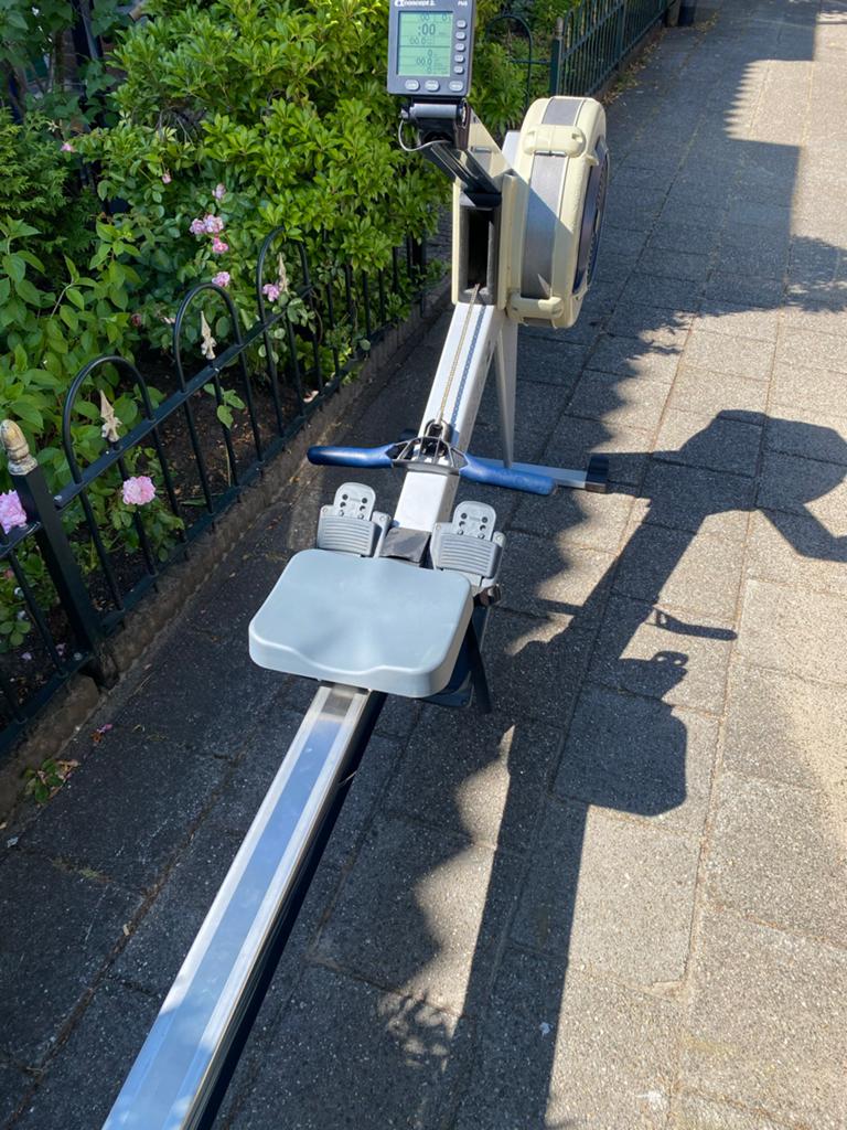 Concept 2 Model E Roeitrainer met PM5 display, Ophalen, Gebruikt, Armen, Metaal