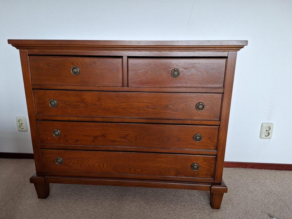 Nog een zeer nette kersenhouten commode kast te koop!, Ophalen, 100 tot 150 cm, Zo goed als nieuw, Minder dan 100 cm