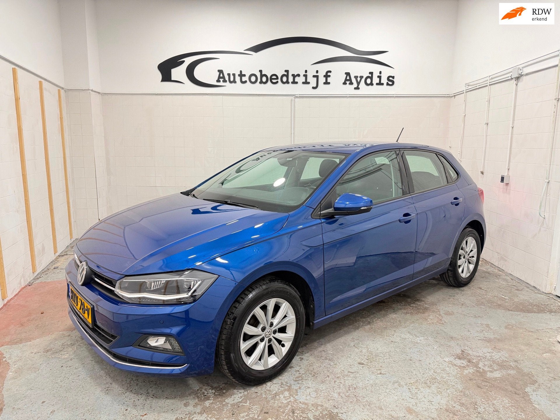 Volkswagen POLO 1.0 TSI DSG Airco EL Ramen Navi 2018, Auto's, Stof, Gebruikt, Euro 6, 95 pk