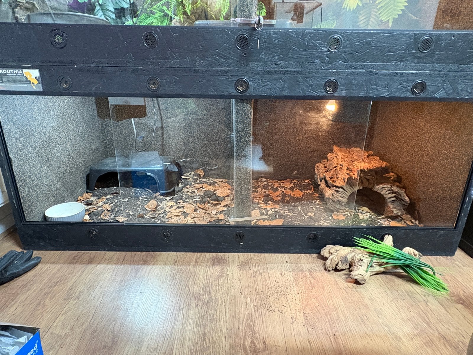 2x OSB terrarium 150x70x60, Ophalen, Gebruikt, Terrarium of Paludarium