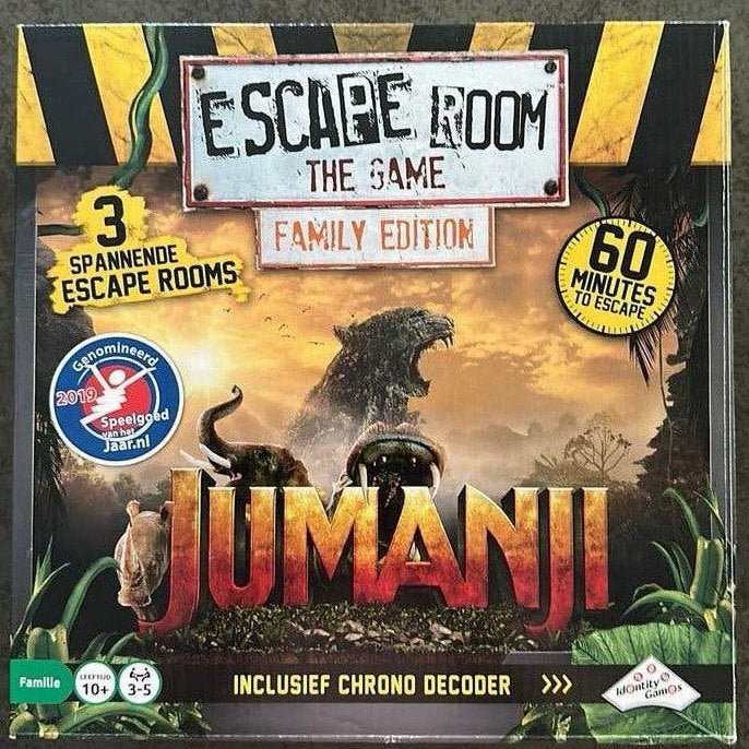 Escape Room - the game - family edition - Jumanji - NIEUW, Hobby en Vrije tijd, Gezelschapsspellen | Bordspellen, Ophalen, Nieuw