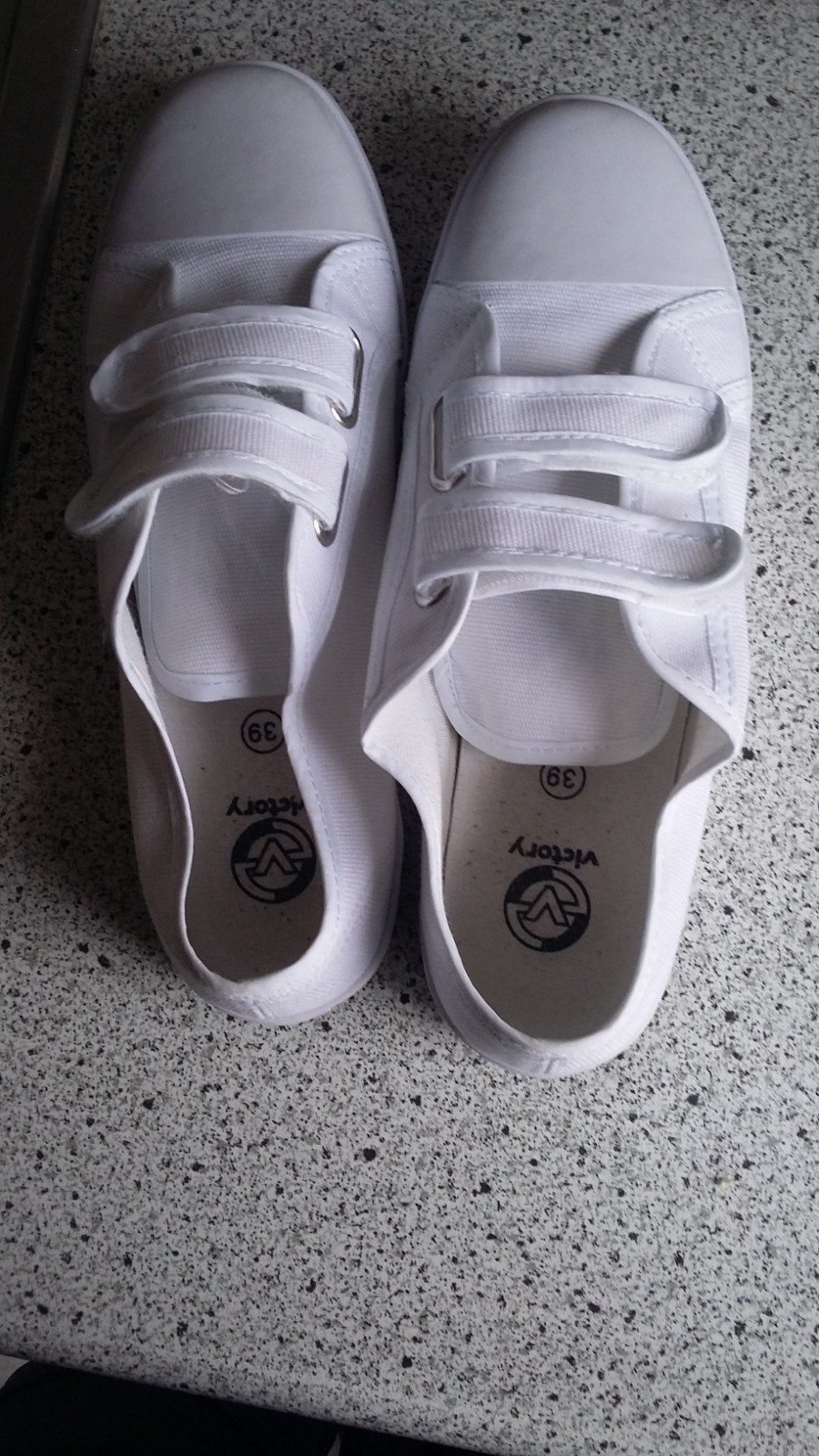 Witte Victory Gymschoenen - Maat 39, Kleding | Dames, Wit, Ophalen of Verzenden, Victory, Sneakers of Gympen