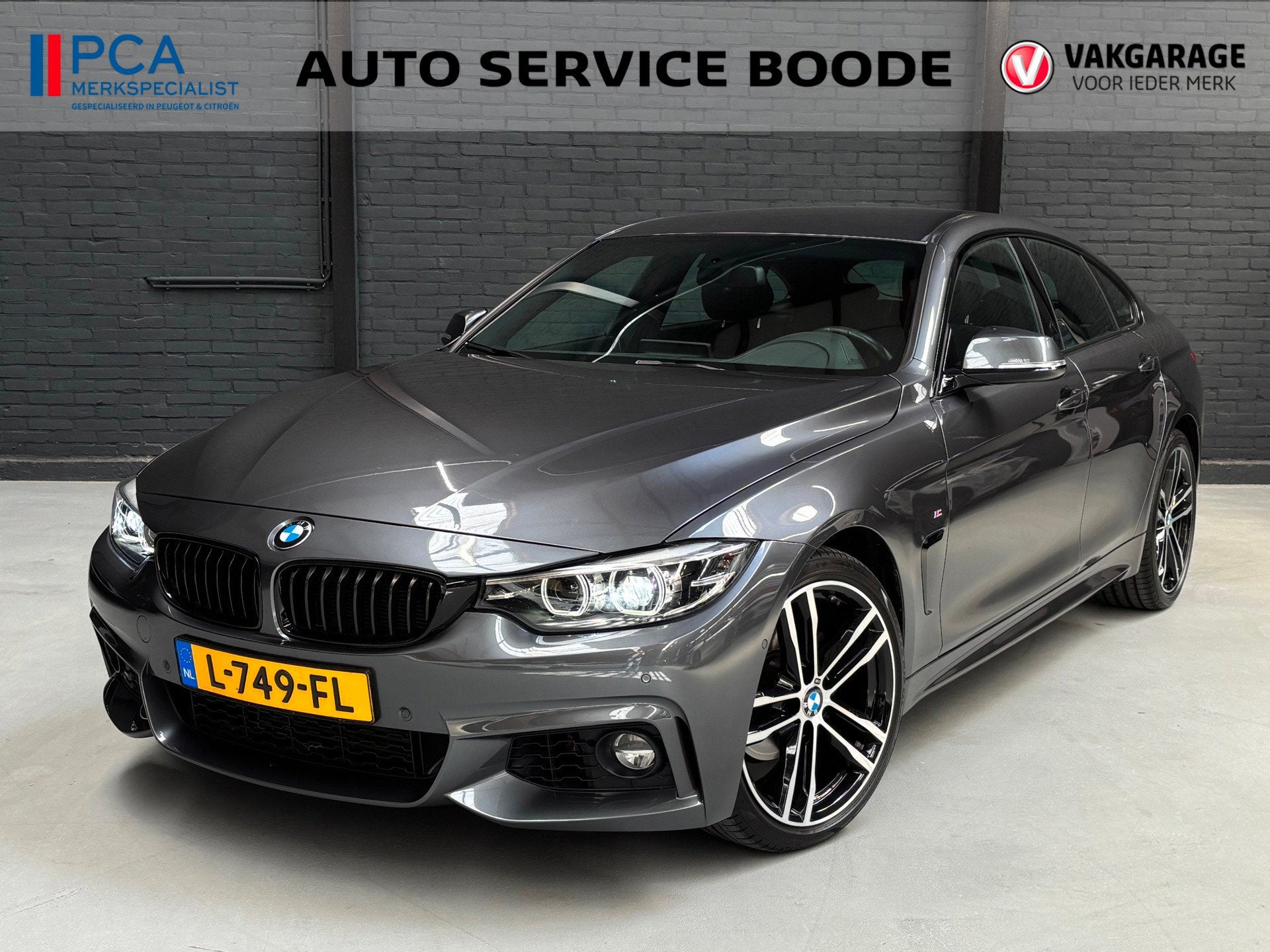 BMW 4-serie Gran Coupé 418i (136 pk) M-Sport automaat, 19 i, Auto's, Automaat, Gebruikt, Euro 6, Alcantara