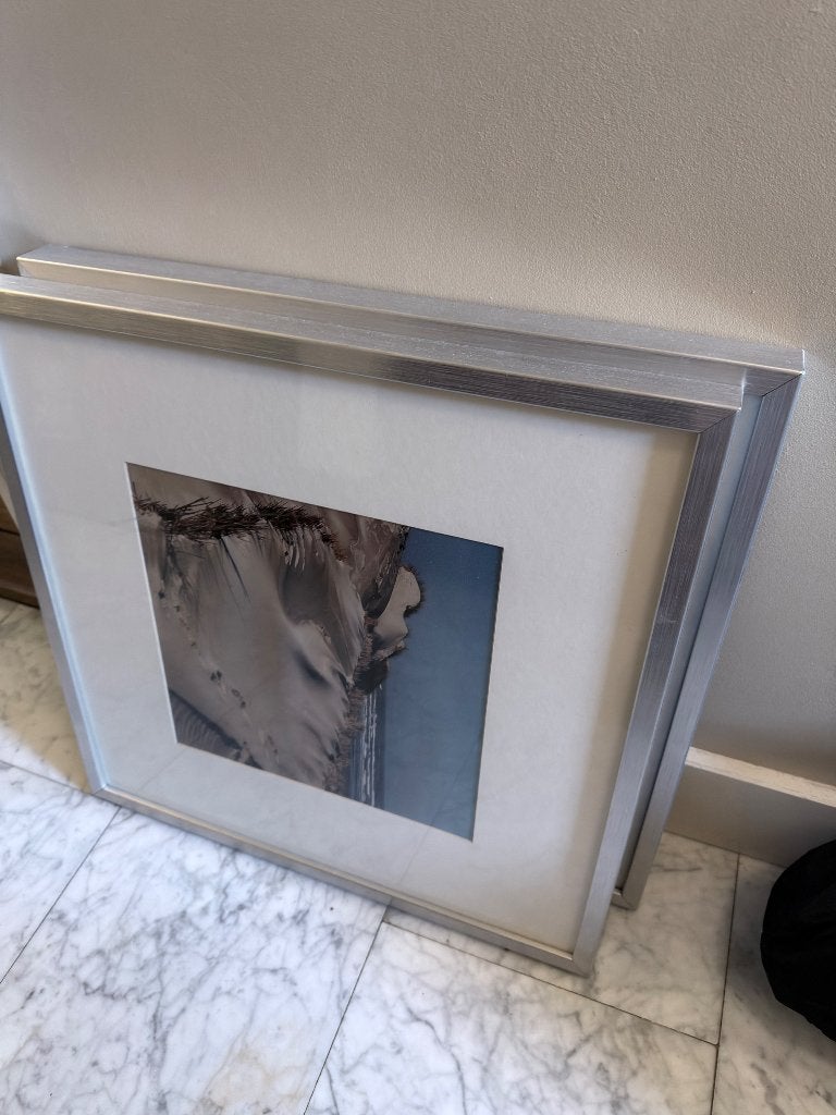 2x fotolijst gratis afhalen, Ophalen, Gebruikt, Glas, Fotolijst