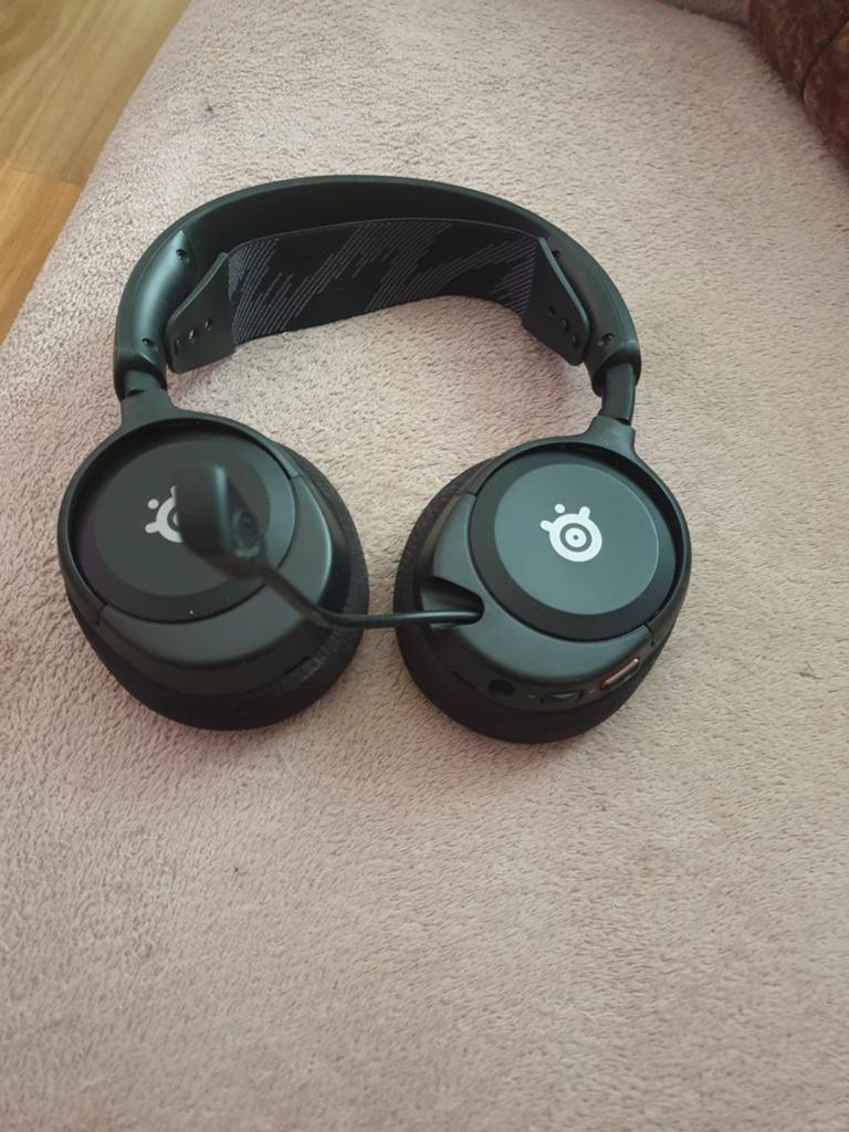 SteelSeries Arctis 7 Gaming Headset - Zwart, Gebruikt, Over oor (circumaural), Draadloos, Ophalen