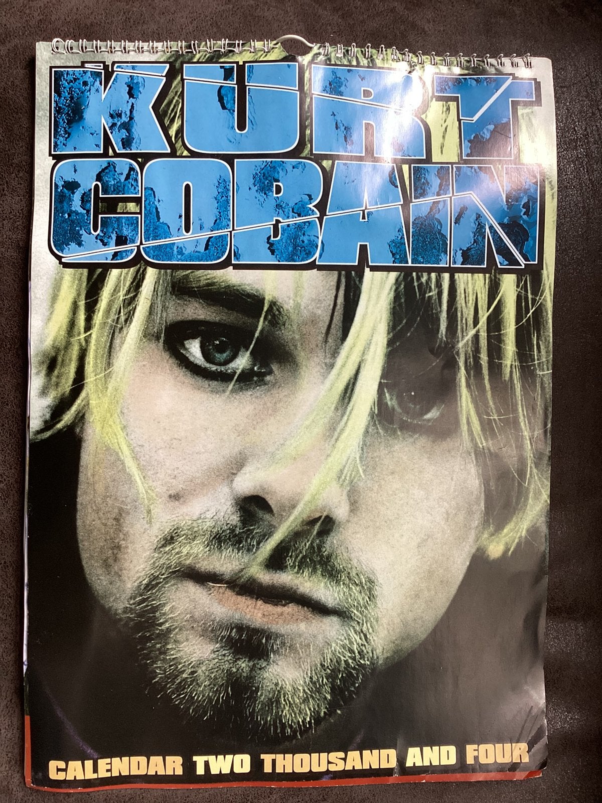 Kalender Kurt Cobain two thousand and four, Verzamelen, Ophalen of Verzenden, Gebruikt, Overige typen