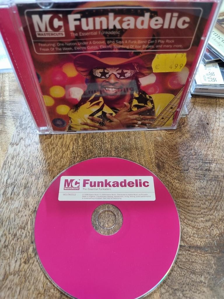 Cd Funkadelic – The Essential Funkadelic, Ophalen of Verzenden, Zo goed als nieuw