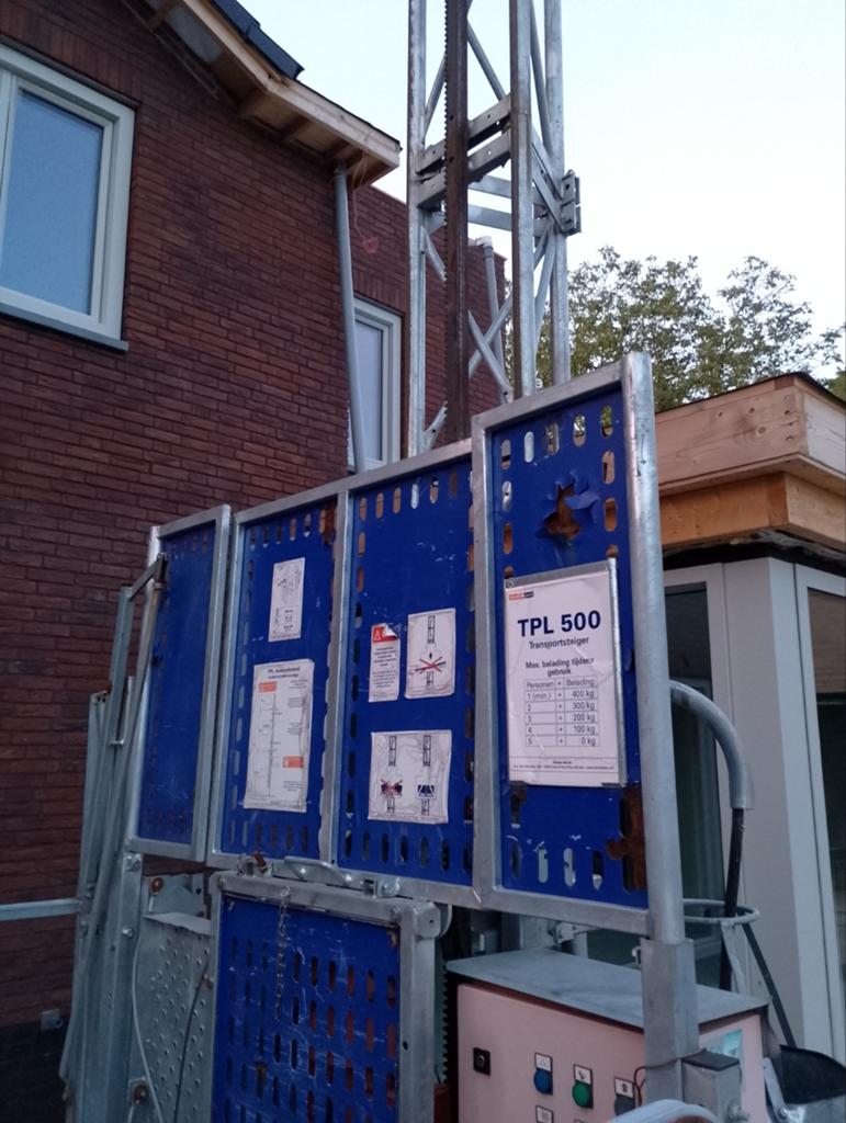 Bouwlift goederenlift, Ophalen, Overige typen, 5 meter of hoger