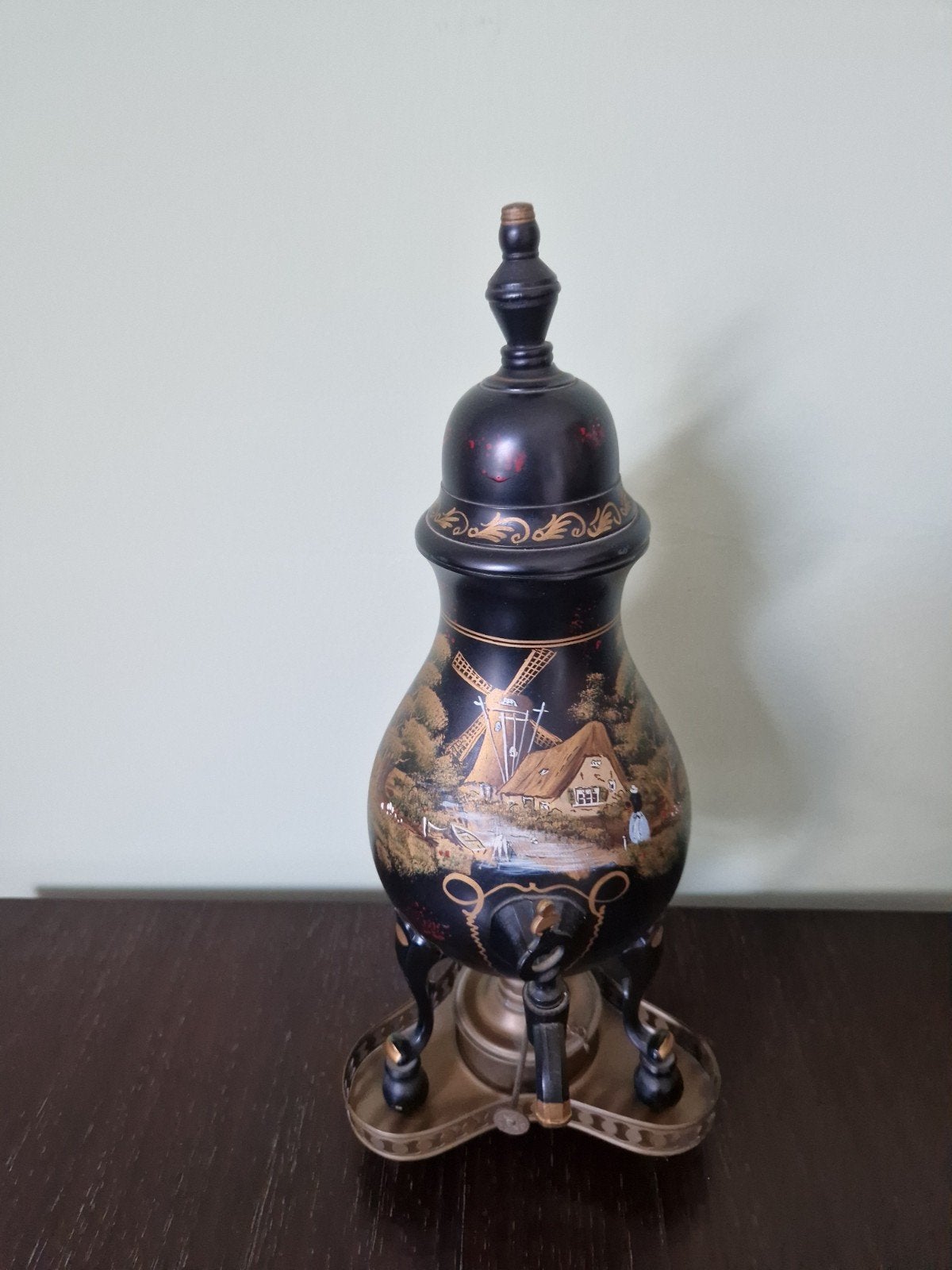 kraantjespot zeer goede staat (loodvrij tin), Ophalen of Verzenden