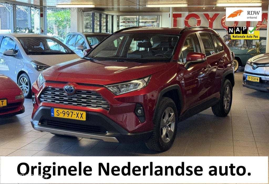 Toyota RAV4 2.5 Hybrid Active NL auto, Carplay, Camera, Auto's, Toyota, 12 maanden, Stof, Gebruikt, Euro 6