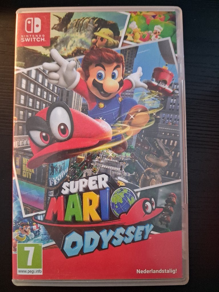 Super Mario Odyssey, Spelcomputers en Games, 2 spelers, Zo goed als nieuw, Vanaf 7 jaar, Ophalen