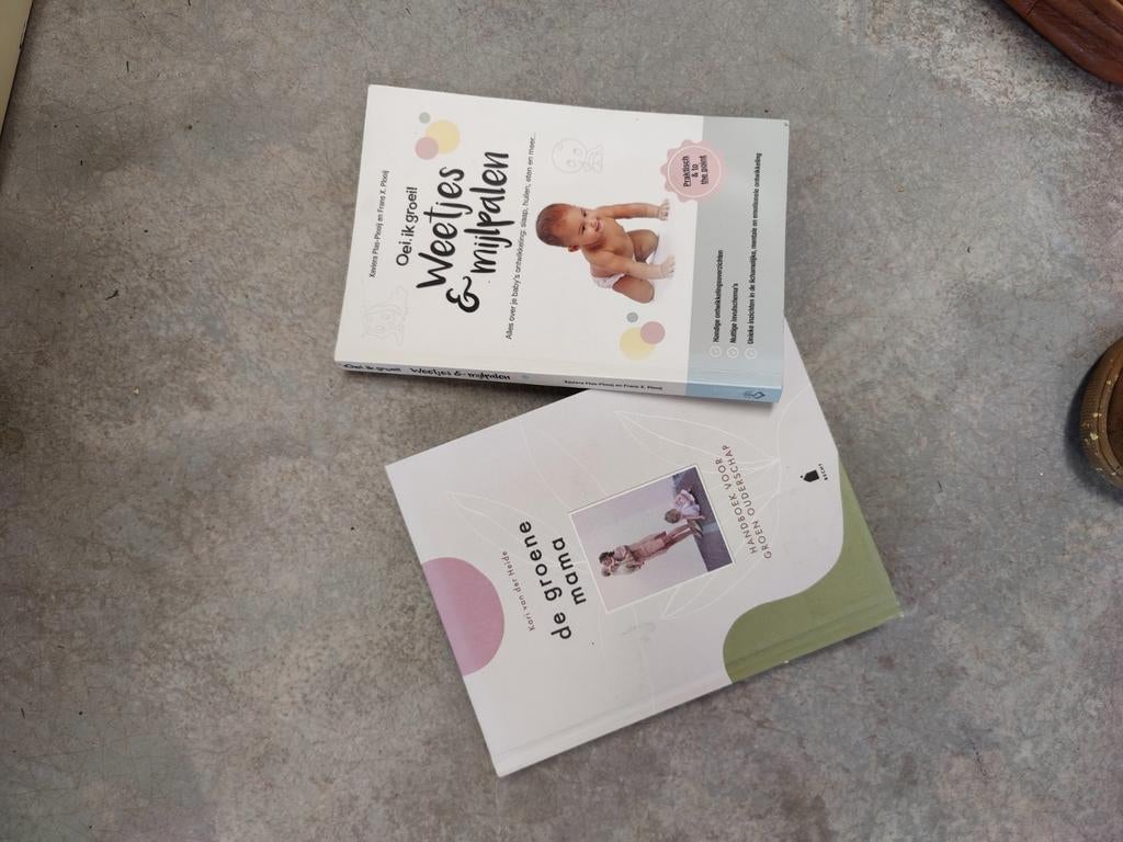 Baby boeken: Oei, ik groei! & De Groene Mama, Ophalen of Verzenden, Zo goed als nieuw, Opvoeding tot 6 jaar, Hetty van de Rijt, Frans Plooij, Karl von der Heide