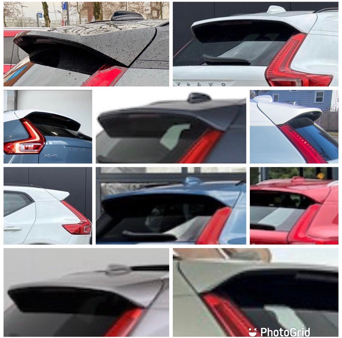 AANGEBODEN: Dakspoiler Achterklepspoiler Volvo XC40 EX40 wit, Auto-onderdelen, Ophalen, Achter, Volvo, Achterklep