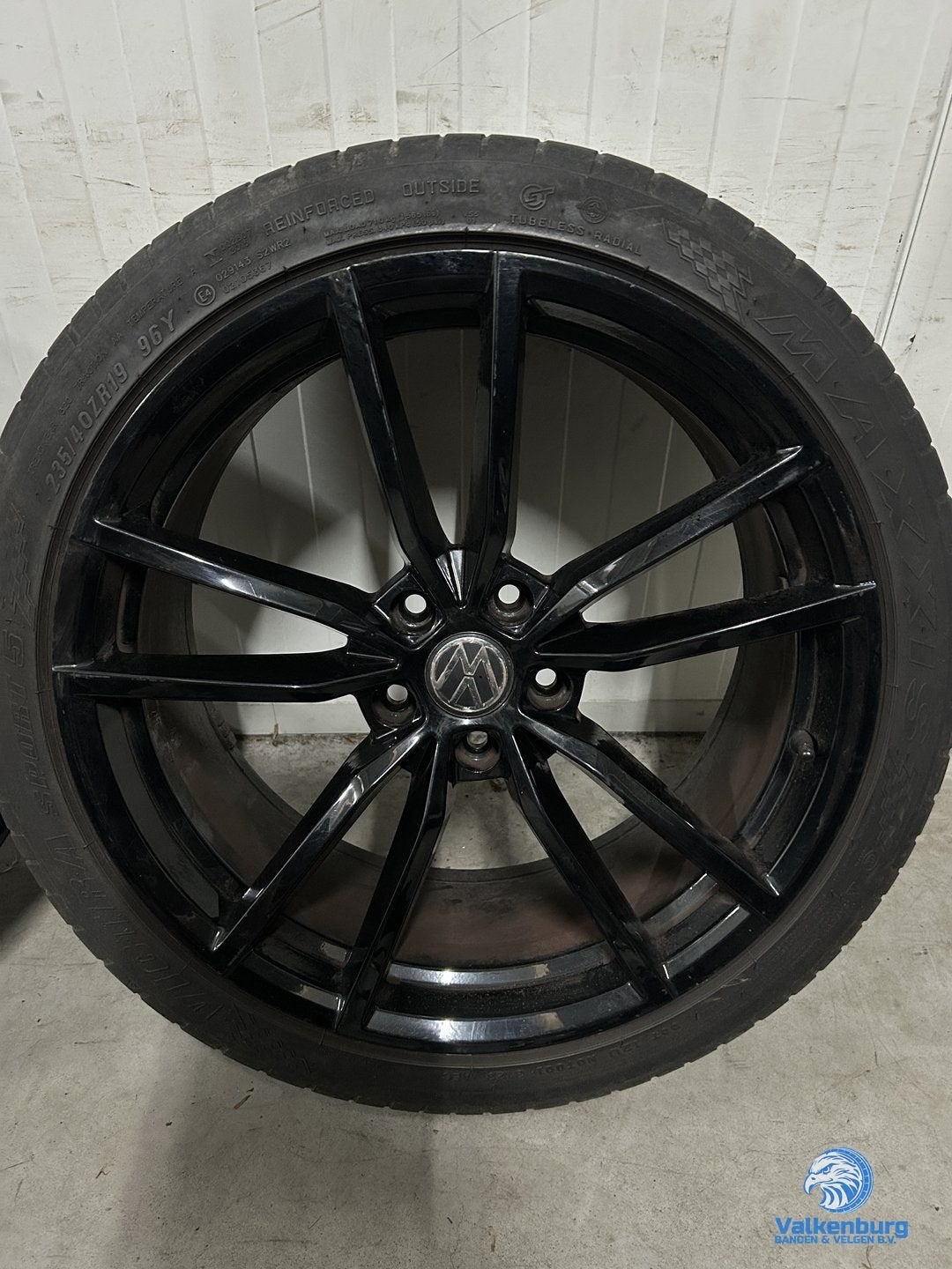 VW Caddy Passat 19 inch zwarte Pretoria look velgen 5x112 zo, Auto-onderdelen, 19 inch, Gebruikt, -, -