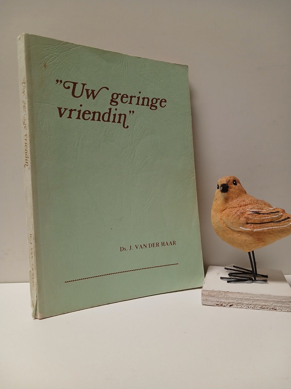 Haar, Ds. J. van der; Uw geringe vriendin (A. Grolleman), Ophalen of Verzenden, Gelezen, Christendom | Protestants