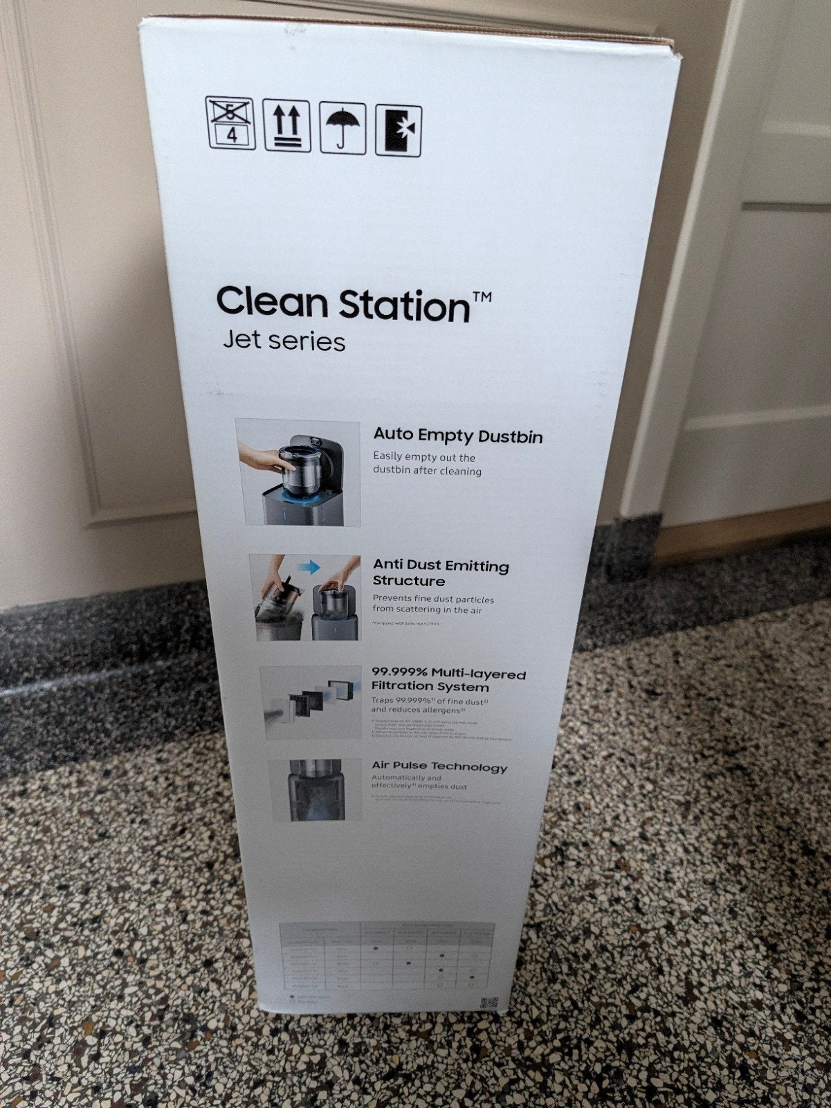 Samsung Jet 75 Clean Station - Automatische Leegstation, Ophalen, Automatisch legen, Overige typen, Nieuw