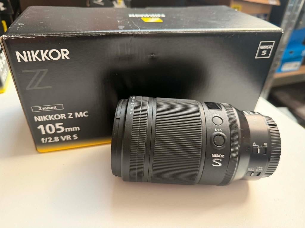 Nikon NIKKOR Z MC 105mm f/2.8 VR S, Ophalen of Verzenden, Zo goed als nieuw, Macrolens