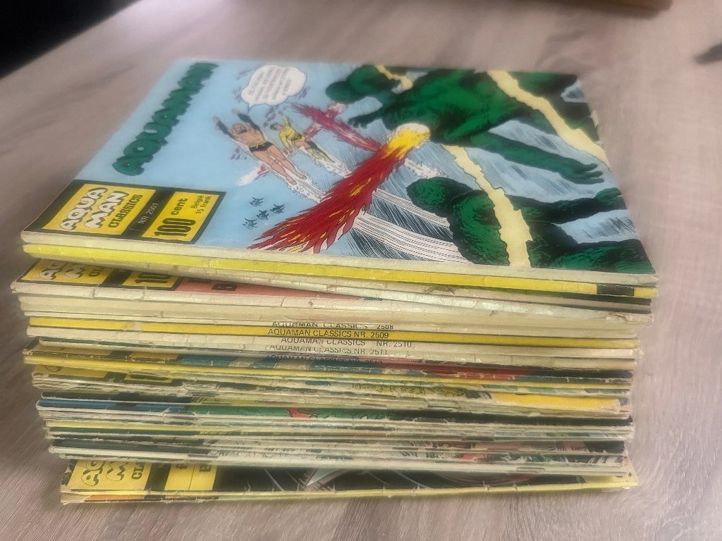 Aquaman Classics 34 stuks, bijna complete reeks, Gelezen, Europa, Ophalen of Verzenden, Diversen