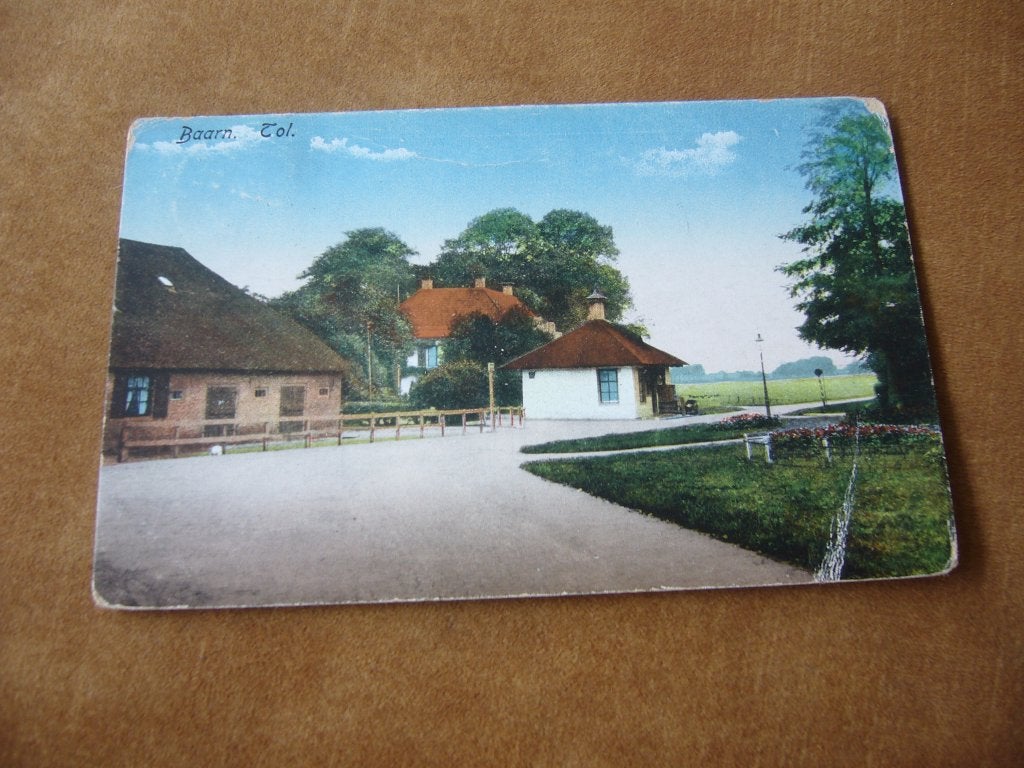 BAARN =  TOL  1921, Verzamelen, Ophalen of Verzenden, 1920 tot 1940, Gelopen, Utrecht