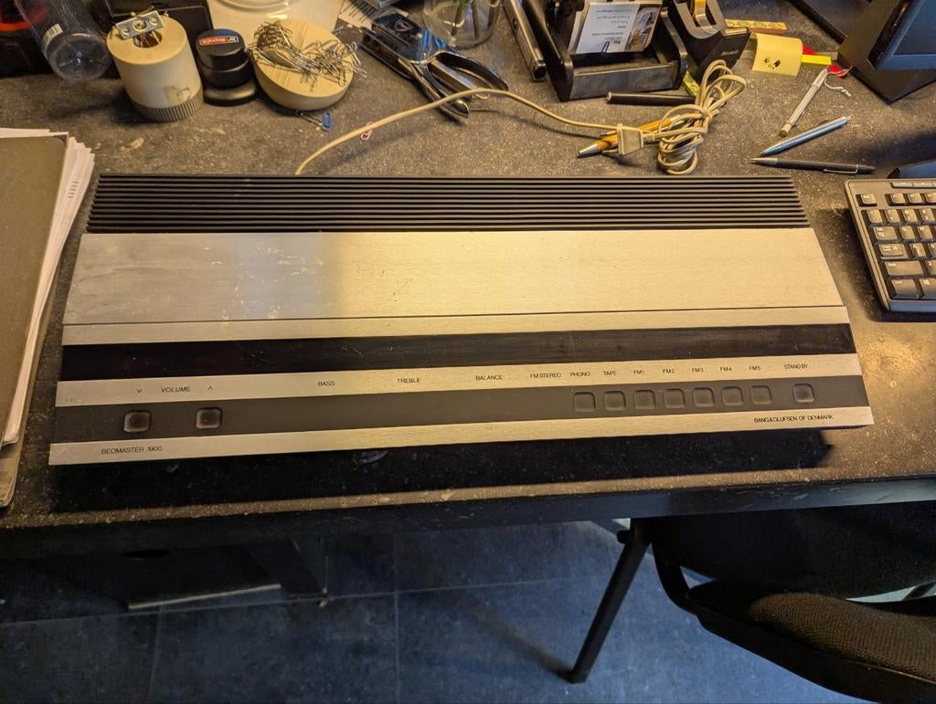 Bang & Olufsen Beomaster 1900 Receiver/Tuner, Ophalen, Gebruikt, Tuner of Radio, Losse componenten