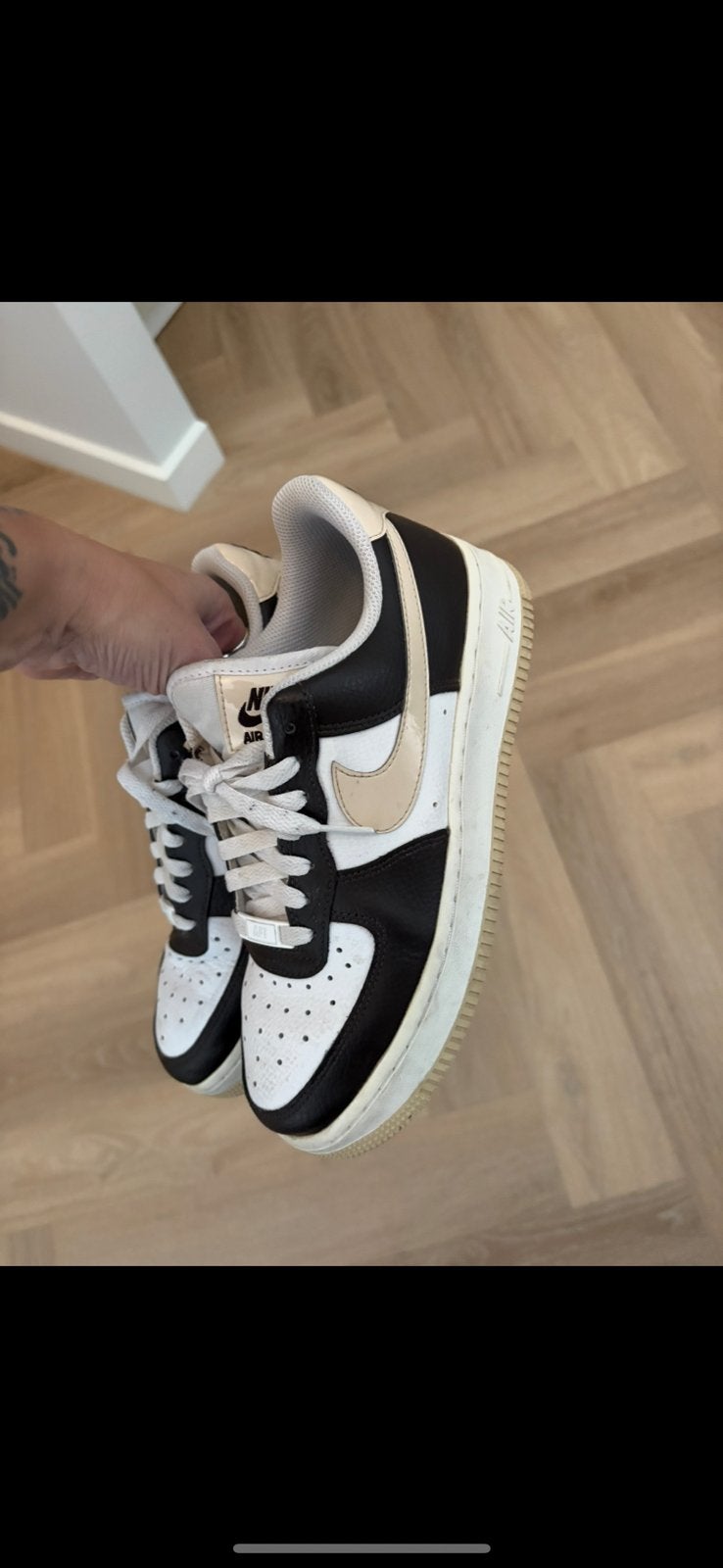 Nike airforce, Verzenden, Zo goed als nieuw, Wit, Sneakers of Gympen