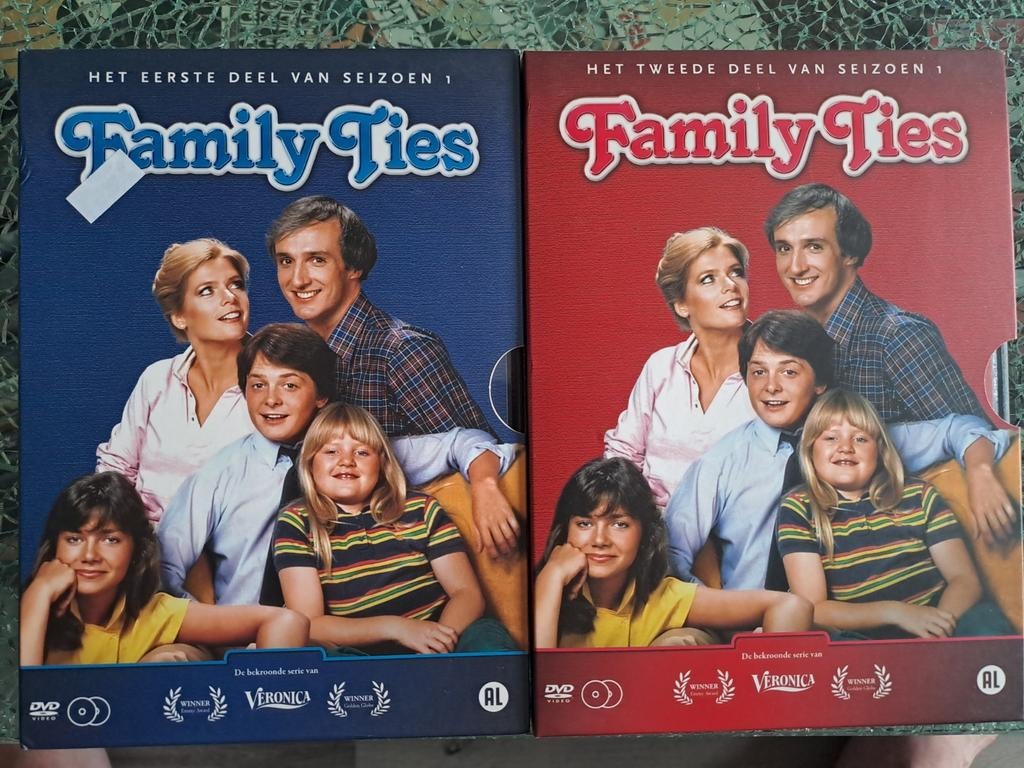 Family ties - seizoen 1 (dvd), Alle leeftijden, Ophalen of Verzenden, Zo goed als nieuw, Komedie