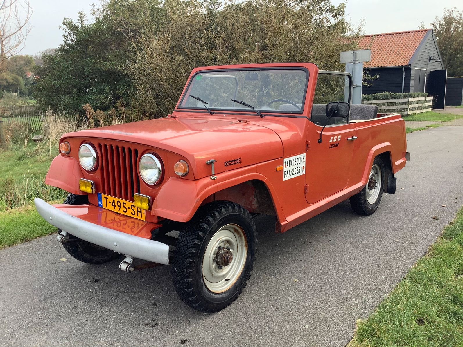 Jeep-viasa 1980 Rood, Cabriolet, 1760 cc, Diesel, 70 pk