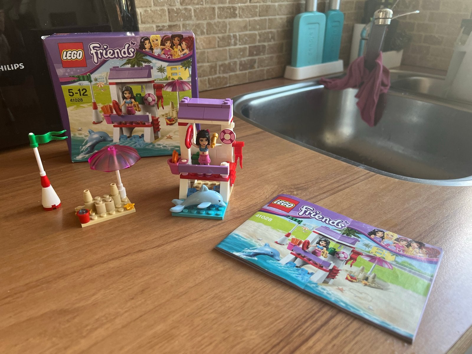 LEGO Friends Dolfijnen Speelplek 41028, Ophalen of Verzenden, Zo goed als nieuw