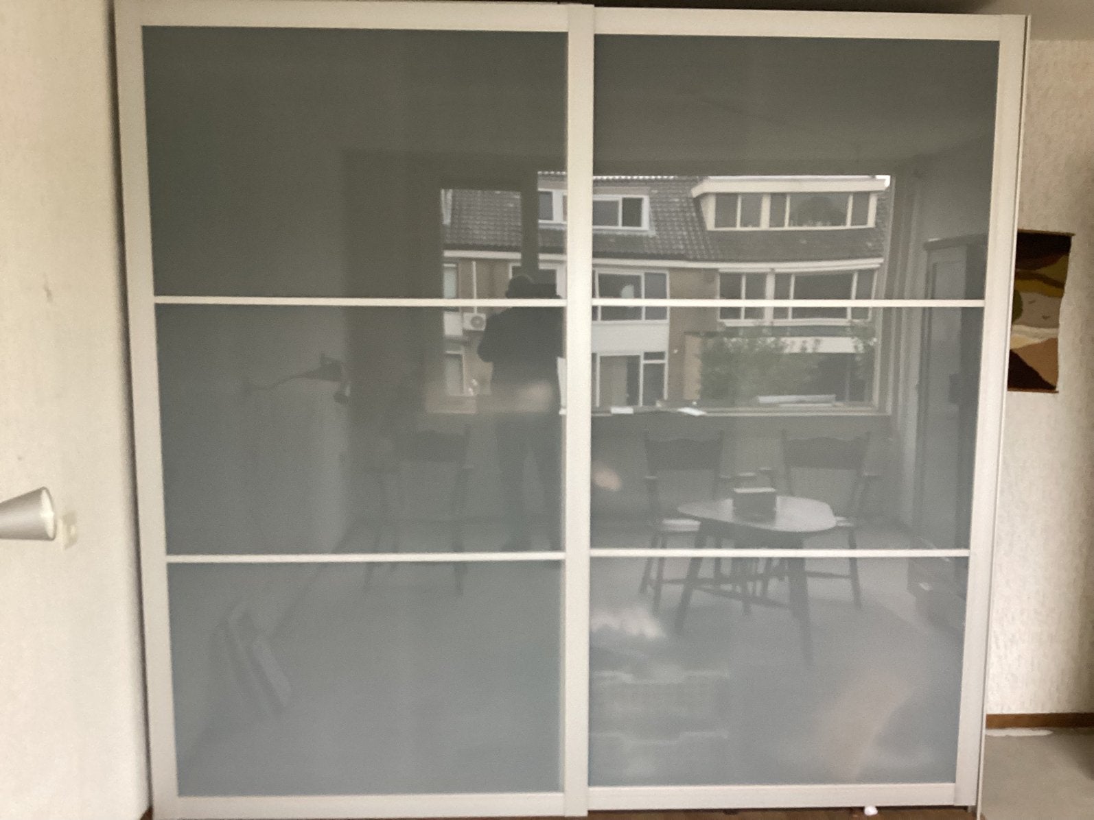 Mooie degelijke linnenkast 2.50 meter lang 2.24 meter hoog, Ophalen of Verzenden, Zo goed als nieuw, 50 tot 75 cm, 200 cm of meer