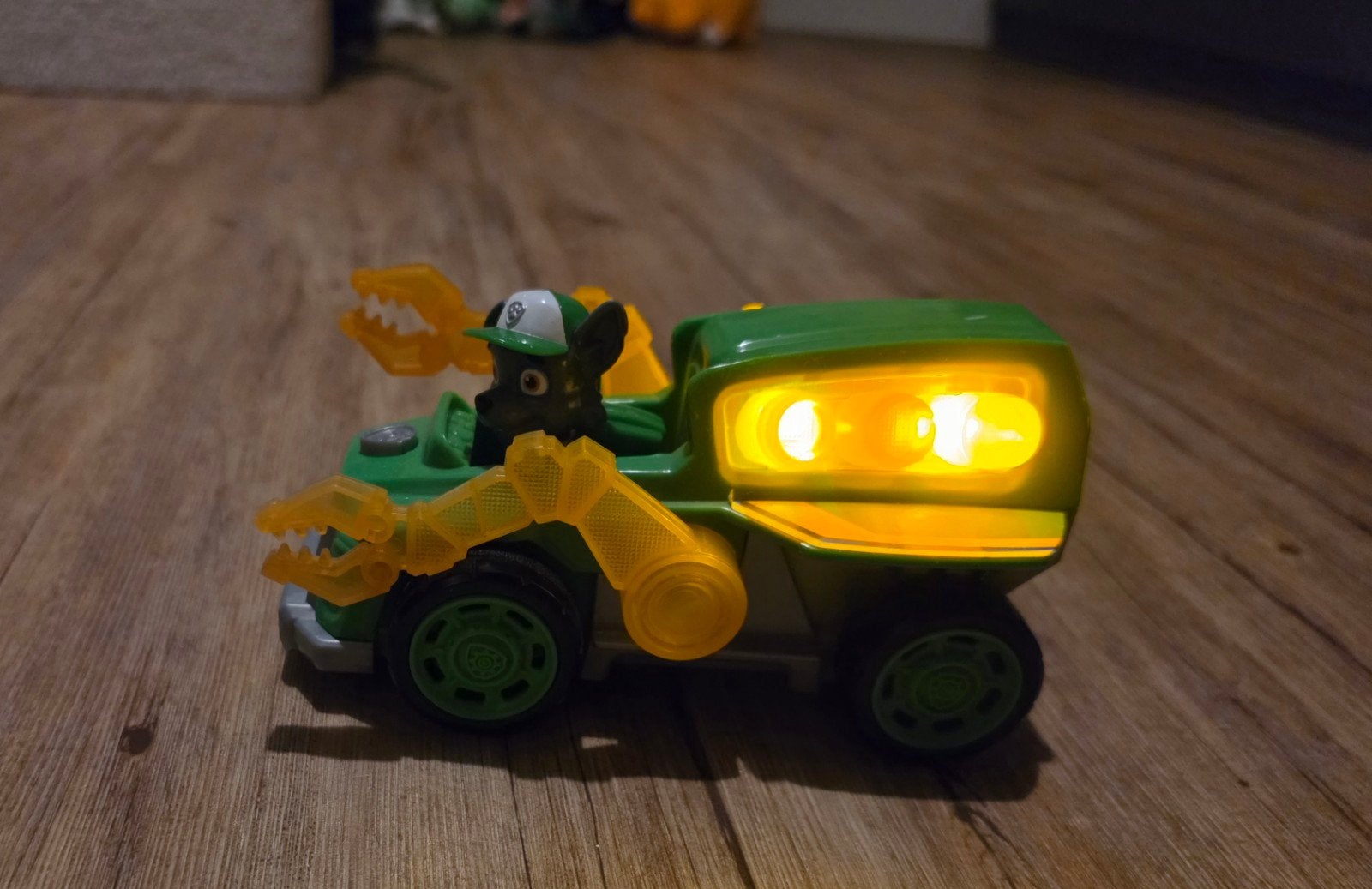 Paw Patrol Rocky's Recycling Truck met Licht, Ophalen of Verzenden, Gebruikt