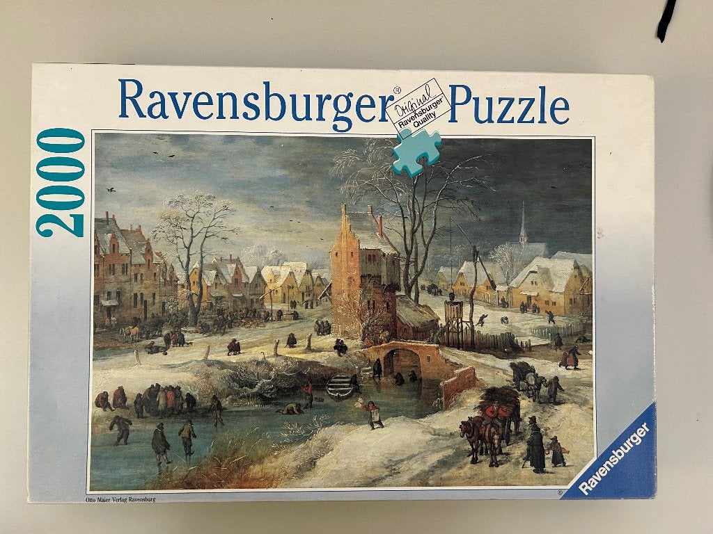 legpuzzel, Verzenden, Meer dan 1500 stukjes, Zo goed als nieuw, Legpuzzel