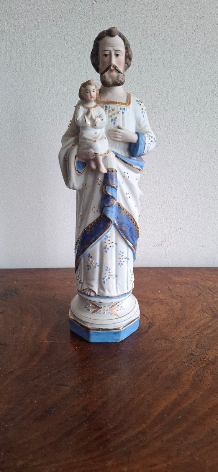 Biscuit beeld Sint Jozef, Ophalen