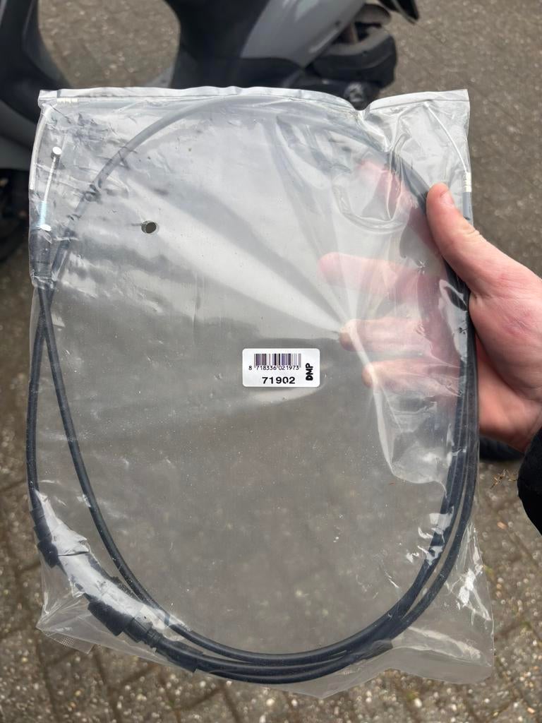 Zip gas kabel dmp met kabel choke, Ophalen, Zo goed als nieuw, Overige typen, Overige merken