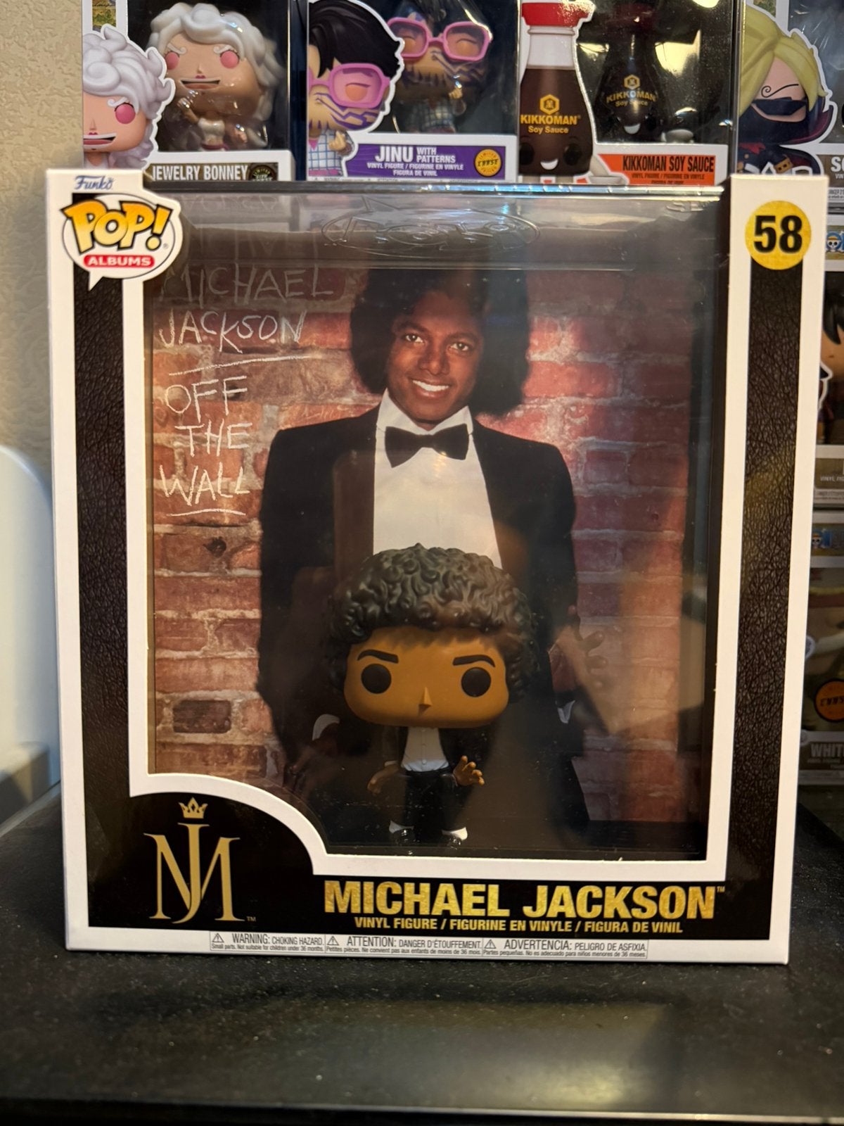 Funko Pop! Albums Michael Jackson - 58 (Off The Wall), Ophalen of Verzenden, Nieuw