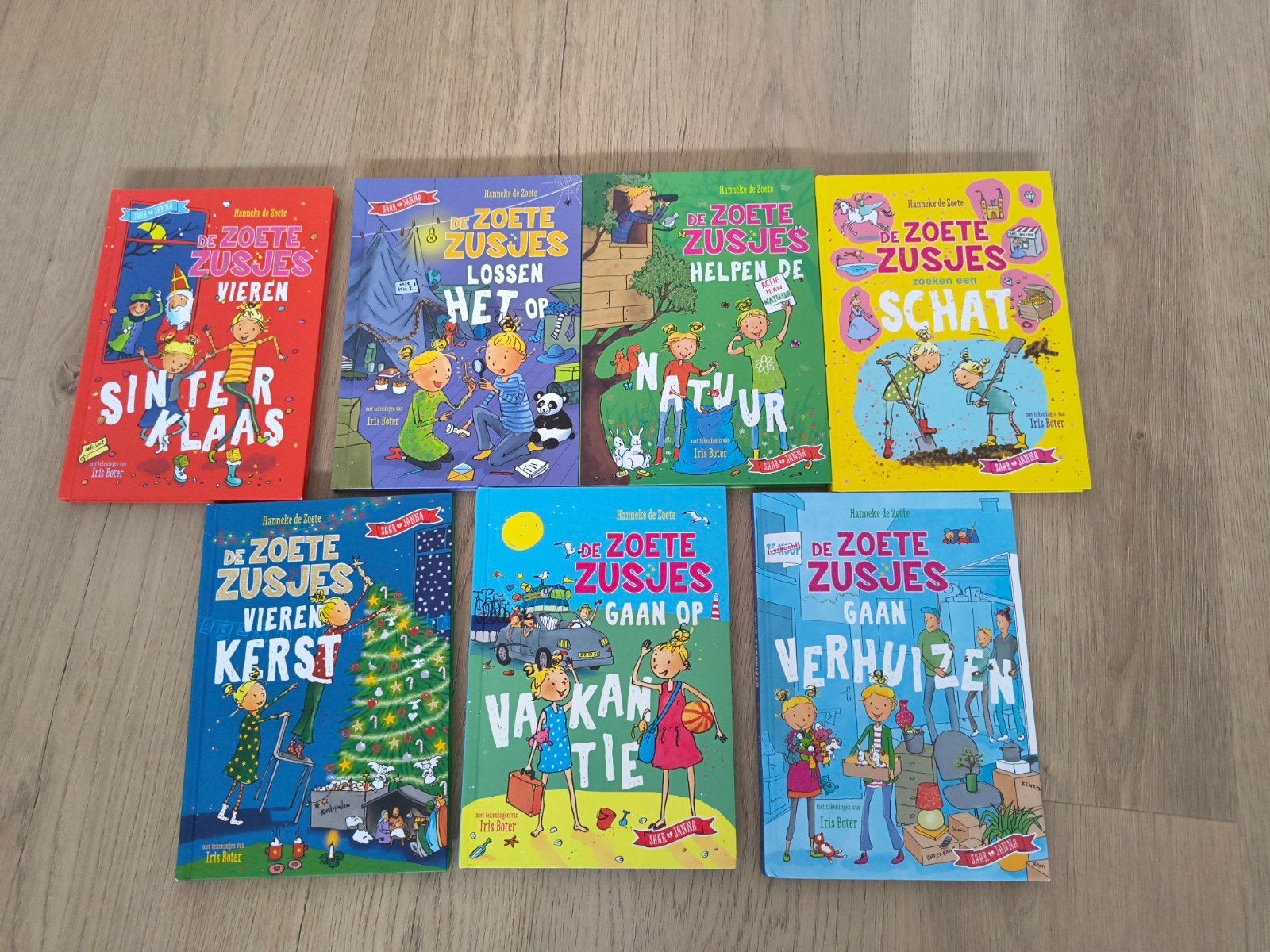 De Zoete Zusjes Boeken - Complete Set (7 stuks), Ophalen of Verzenden, Zo goed als nieuw, Hanneke de Zoete, Fictie algemeen