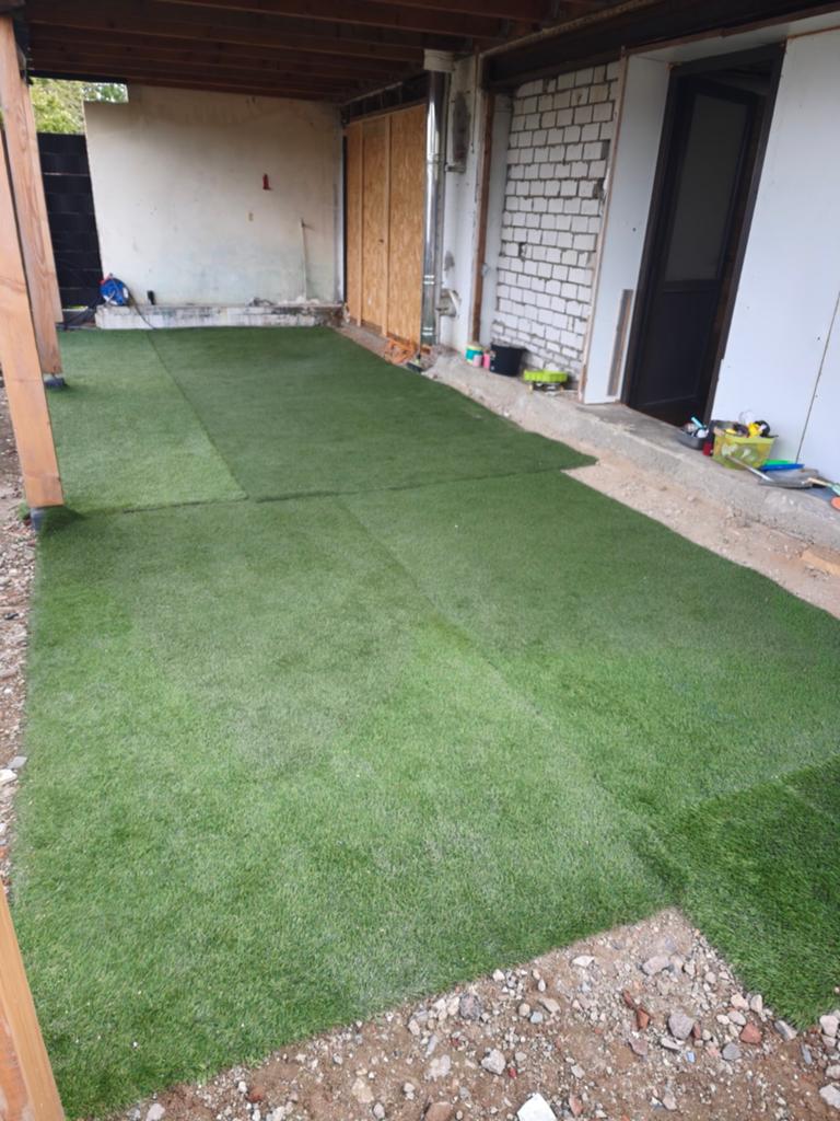 Kunstgras, Tuin en Terras, Gras en Kunstgras, Ophalen, Gebruikt