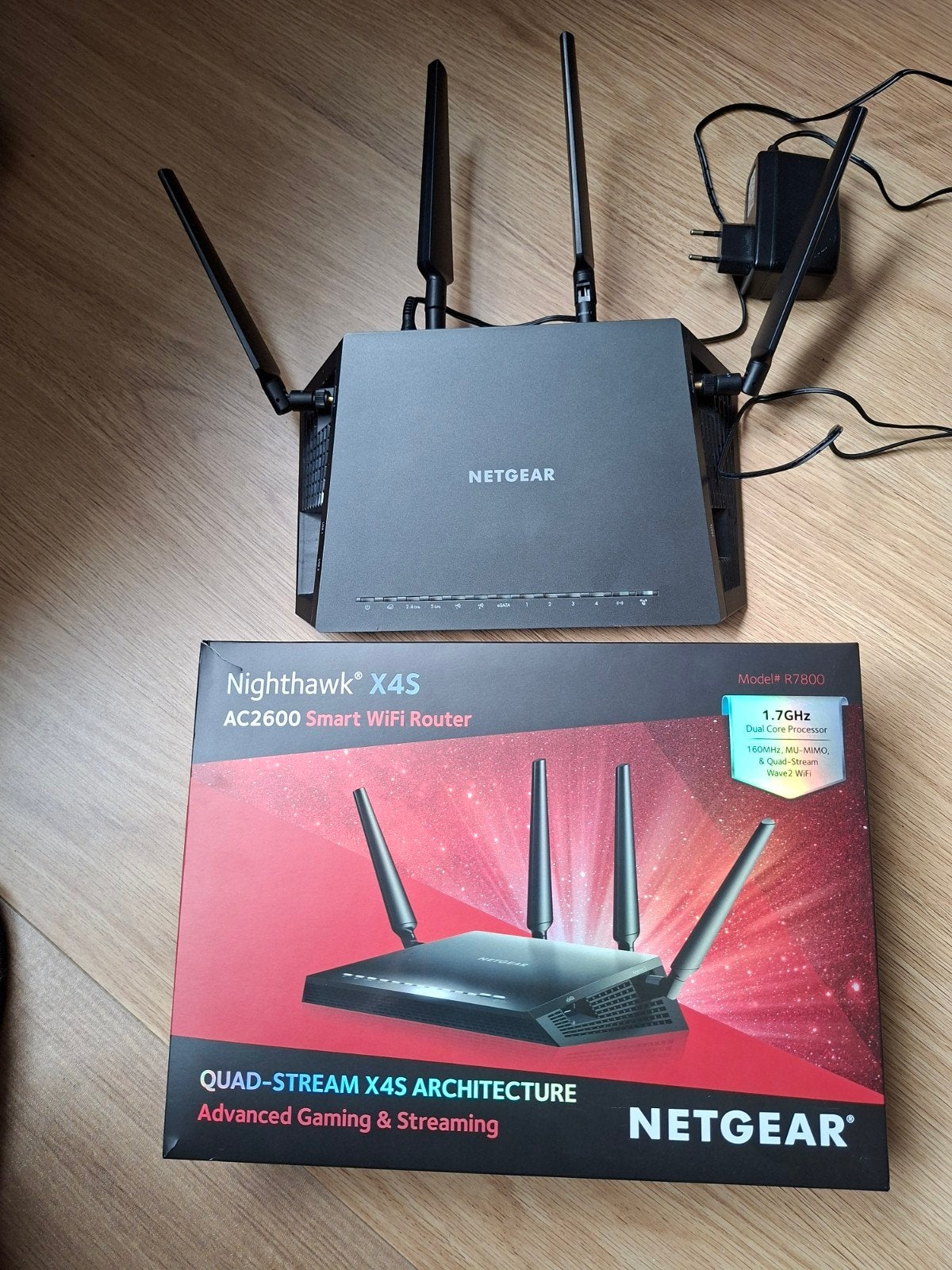 Netgear Nighthawk X4S AC2600 Smart Wifi Router, Ophalen of Verzenden, Gebruikt, Router, Netgear