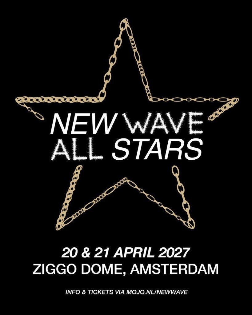 New Wave All Stars Ziggo Done Vrijdan en Zaterdag tickets, Twee personen, April