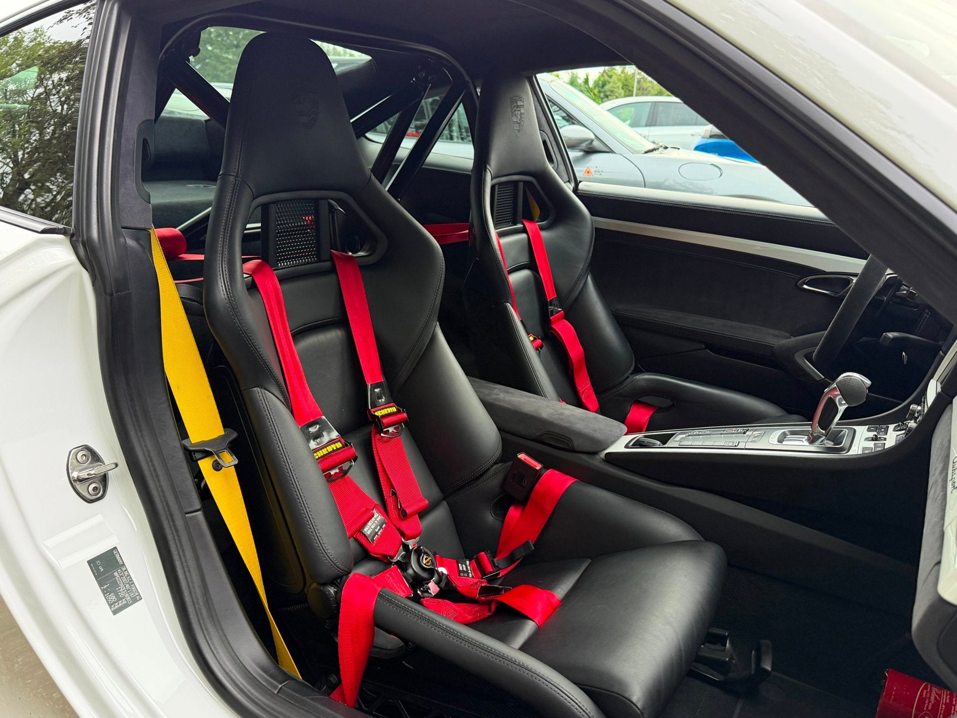 Porsche 911 3.8 GT3 Clubsport |Keramisch |Schaalstoelen |Mil, Auto's, Automaat, Achterwielaandrijving, Gebruikt, 4 stoelen