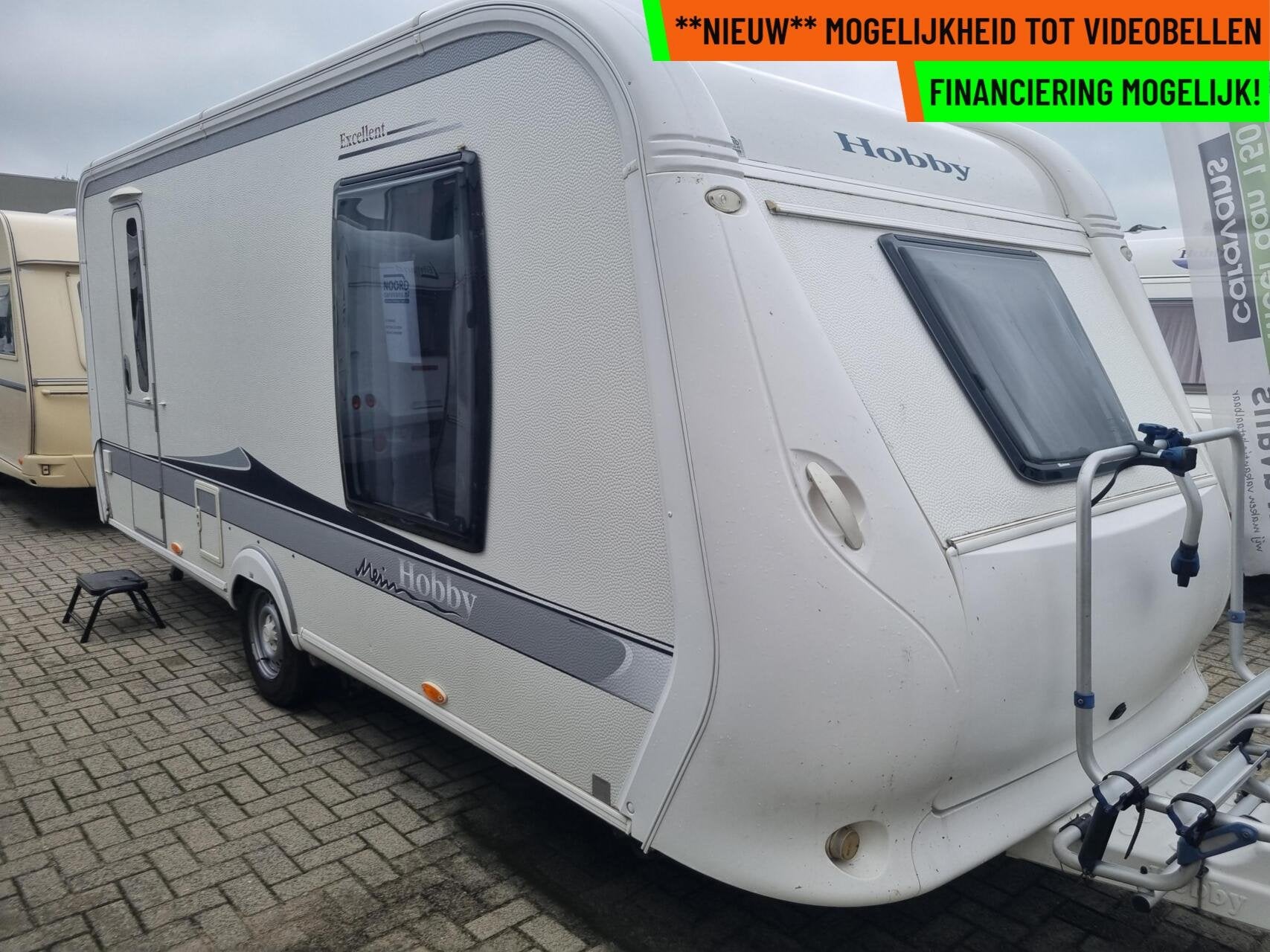 Hobby 490 SFF EXCELLENT QUEENSBED + MOVER + LUIFEL + AIRCO, Hobby, 7 tot 8 meter, Bedrijf, Hordeur